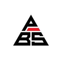 design del logo della lettera triangolare pbs con forma triangolare. monogramma di design del logo del triangolo pbs. modello di logo vettoriale triangolo pbs con colore rosso. logo triangolare pbs logo semplice, elegante e lussuoso.