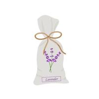 aromatizzatore in macchina con lavanda.illustrazione vettoriale di fiori di lavanda isolati