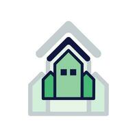 illustrazione del logo immobiliare. design vettoriale per affari, hotel, locanda, sito Web, app.
