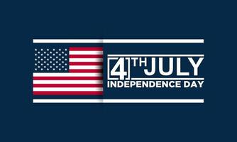 progettazione del fondo del giorno dell'indipendenza degli stati uniti d'america. quattro luglio. vettore