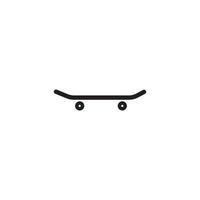 modello di disegno dell'illustrazione di vettore dell'icona dello skateboard