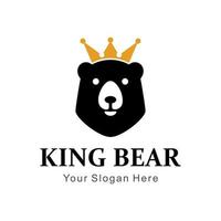 logo del re orso vettore