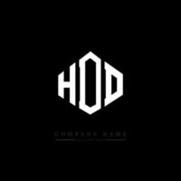design del logo della lettera hdd con forma poligonale. design del logo a forma di poligono e cubo hdd. hdd esagonale modello logo vettoriale colori bianco e nero. monogramma hdd, logo aziendale e immobiliare.