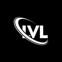 logo lv. lettera liv. design del logo della lettera lvl. iniziali logo lvl collegate con cerchio e logo monogramma maiuscolo. tipografia lvl per il marchio tecnologico, commerciale e immobiliare. vettore
