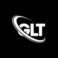 logo glt. lettera gt. design del logo della lettera glt. iniziali logo glt legate da cerchio e logo monogramma maiuscolo. tipografia glt per il marchio tecnologico, aziendale e immobiliare. vettore