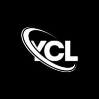 logo ycl. lettera ycl. design del logo della lettera ycl. iniziali ycl logo collegate con cerchio e logo monogramma maiuscolo. tipografia ycl per il marchio tecnologico, commerciale e immobiliare. vettore