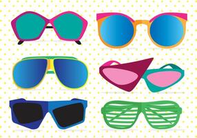 80's Sunglasses Vectors