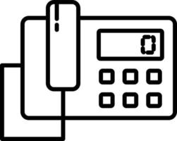 icona del profilo del telefono vettore