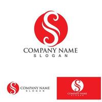 s business aziendale lettera logo design vettoriale. vettore