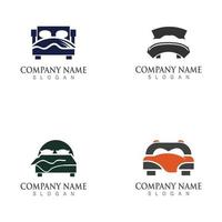 letto minimalista logo immagine design icona vettore