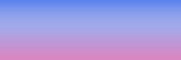 banner astratto con sfumatura rosa e blu. cielo sereno all'alba vettore