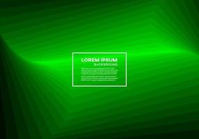 sfondo astratto geometrico incandescente di colore verde vettore