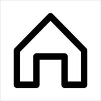 disegno vettoriale piatto icona casa