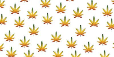 reagge jamaica con sfondo pattern in stile marijuana vettore