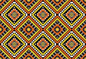 modello senza cuciture etnico azteco. geometrico nativo tradizionale. design per sfondo, moquette, carta da parati, abbigliamento, avvolgimento, batic, tessuto, stile illustraion.ricamo vettoriale. vettore