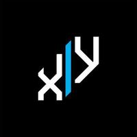 xy lettera logo design creativo con grafica vettoriale