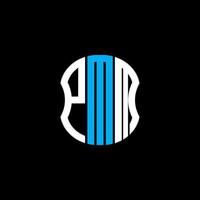 pmm lettera logo design creativo astratto. pmm design unico vettore