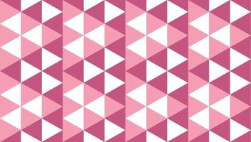 ornamento di triangoli astratti. carta da parati a forme triangolari. modello di progettazione geometrica senza cuciture. tema di colore pastello rosa tenue, gelato bianco. vettore