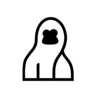 gorilla logo icona simbolo grafica vettoriale design