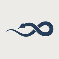 simbolo dell'icona del logo del serpente