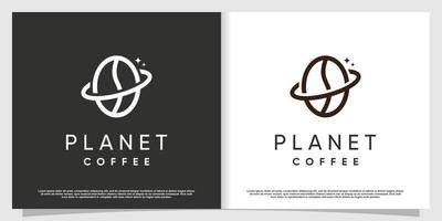 logo del caffè con elemento creativo premium vector parte 7