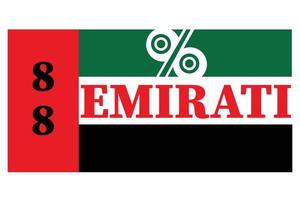 88 per cento emirati vettore