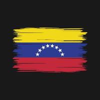 pennello bandiera venezuela. bandiera nazionale vettore