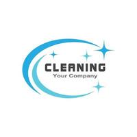 modello di vettore icona logo servizio pulito pulizia