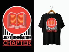 design t-shirt amante dei libri vettore