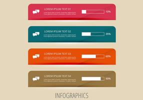 Infographic Loading Banner Vettori