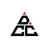 design del logo della lettera del triangolo dcb con forma triangolare. Monogramma di design del logo del triangolo dcb. modello di logo vettoriale triangolo dcb con colore rosso. logo triangolare dcb logo semplice, elegante e lussuoso.
