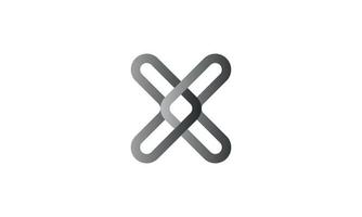 lettera x vettore logo modello gratuito vettore libero
