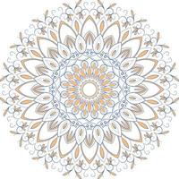 sfarfallio vettore colorazione mandala ornamentale design. circolare e simmetrico