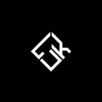 luk lettera logo design su sfondo nero. luk creative iniziali lettera logo concept. luk lettera design. vettore