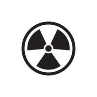 icona radiazioni eps 10 vettore