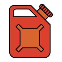 cartone animato icona carburante e biodiesel. vettore simbolo benzina