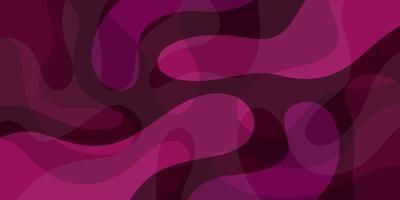 modello di sfondo astratto per banner e volantini concetto di motivo a onde di colore viola rosso vettore