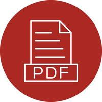 pdf linea cerchio multicolore vettore