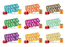 shana tova vettore