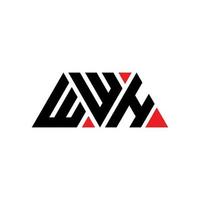 ww design del logo della lettera triangolare con forma triangolare. ww monogramma del design del logo del triangolo. ww modello di logo vettoriale triangolo con colore rosso. ww logo triangolare logo semplice, elegante e lussuoso. ww