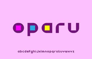 design moderno minimal colorato calligrafia alfabeto lettera logo design vettore