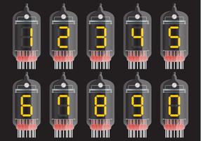 Vettori di pezzi a transistor numerati