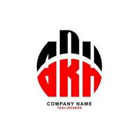 design creativo del logo della lettera brh con sfondo bianco vettore