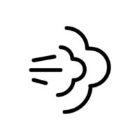 vettore icona spray. illustrazione del simbolo del contorno isolato