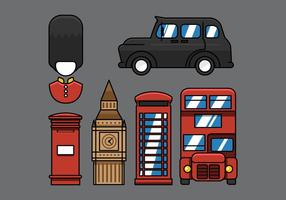 Icona di London Street vettore