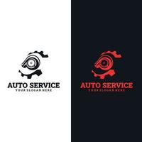 logo turbo. disegni semplici ed eleganti. vettore di progettazione del logo automobilistico