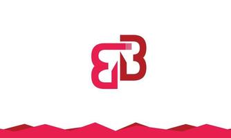 alfabeto lettere iniziali monogramma logo eb, be, e e b vettore