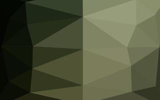 layout low poly di vettore verde scuro.
