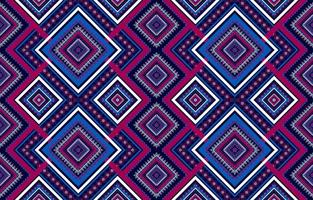 modello senza cuciture etnico geometrico. stile tribale tradizionale. design per sfondo, illustrazione, trama, tessuto, carta da parati, abbigliamento, moquette, batik, ricamo vettore