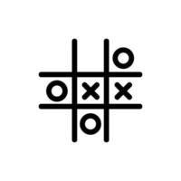 vettore di icone a croce. illustrazione del simbolo del contorno isolato
